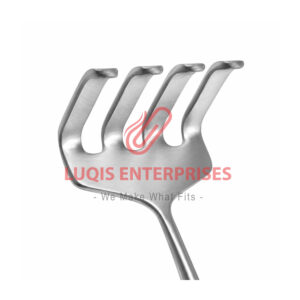 Ollier Israel 4 Prong Blunt Rake Retractor