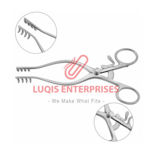 Mollison Retractor 4 Prongs Left 4 Prongs Right Detachable