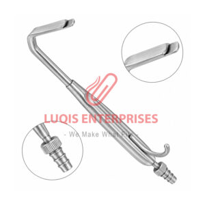 Aufricht Nasal Retractor With Suction